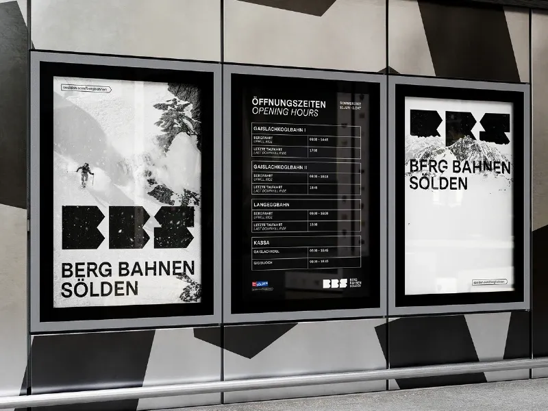 Graphic design work by Studio Leiber